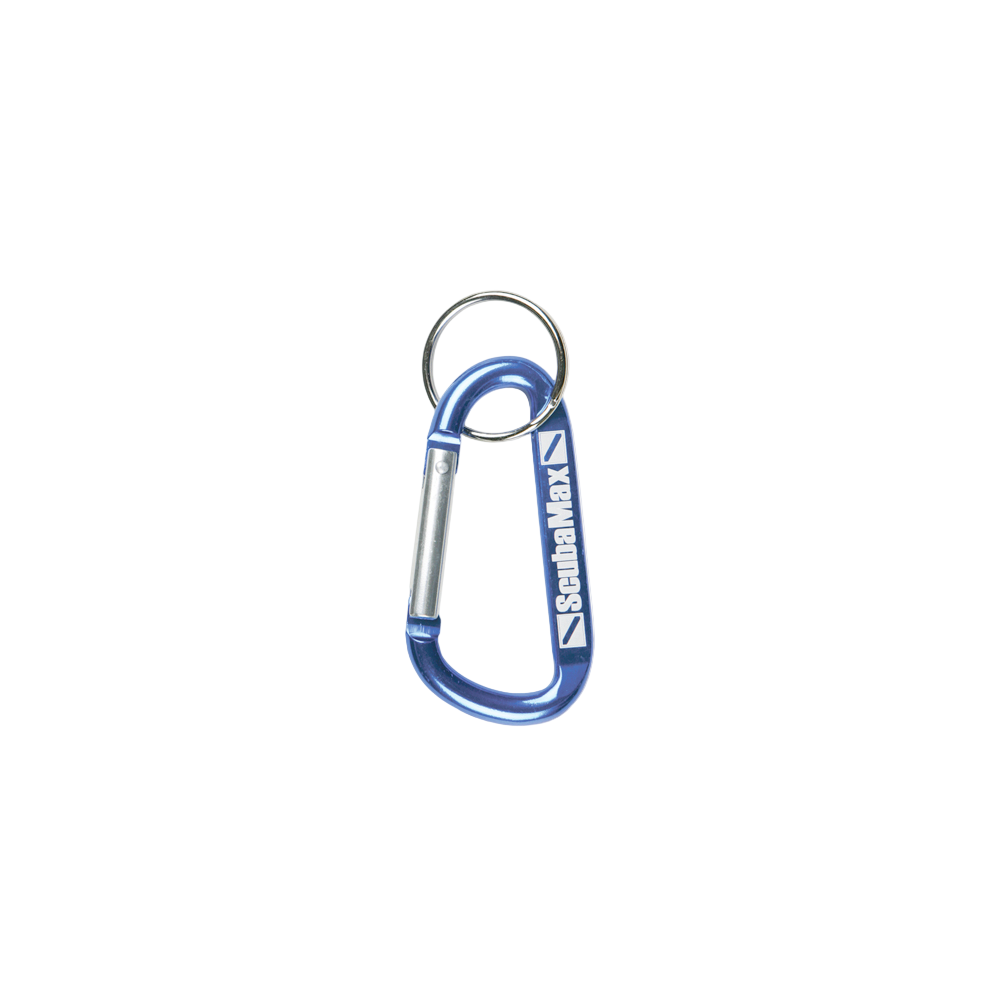 Scuba Dive Aluminum Carabiner Clip with Key Ring – ScubaOnly